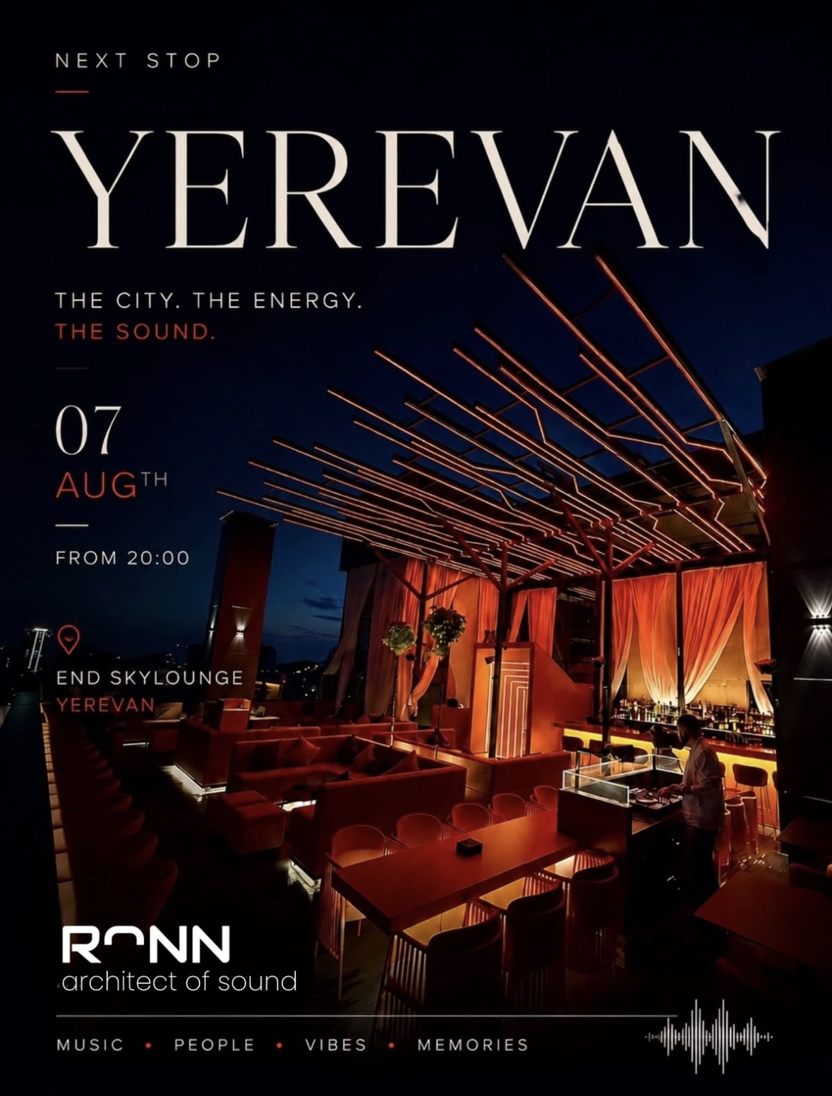 DJ RONN in Yerevan